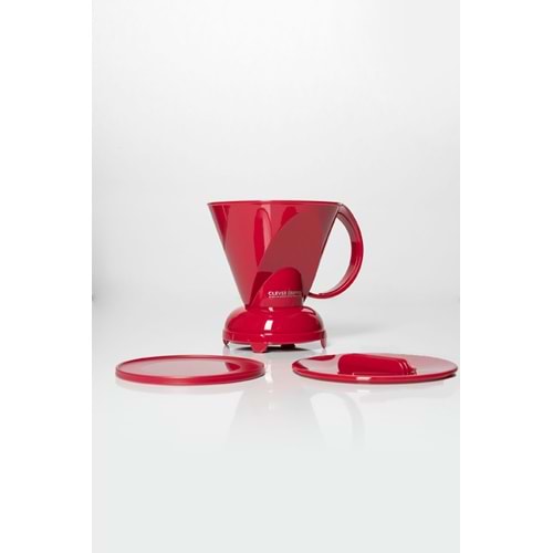 Akıllı Kahve Demleyici - Opak Kırmızı - 500 ML